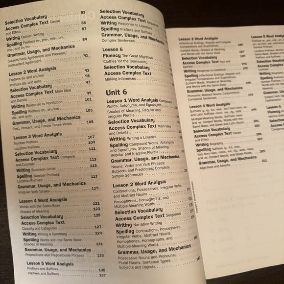 Open Court Skills Practice Book 2 Workbook Grade 3 Unused Writing Spelling - Picture 7 of 13